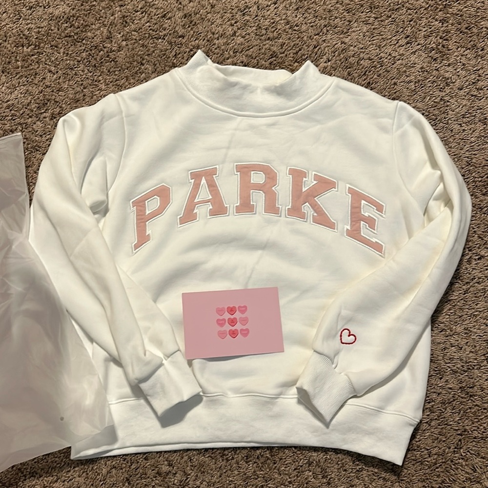 Parke mock neck sweatshirt